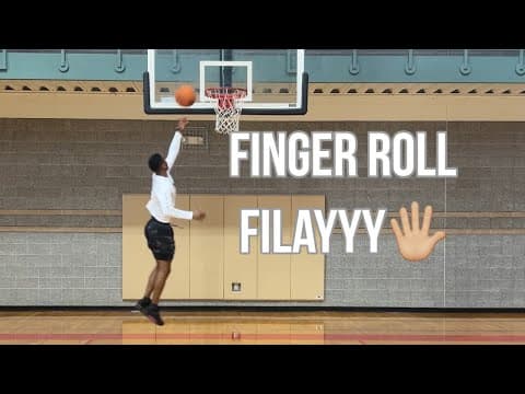 Finger Roll: The Smoothest Basketball Finish
