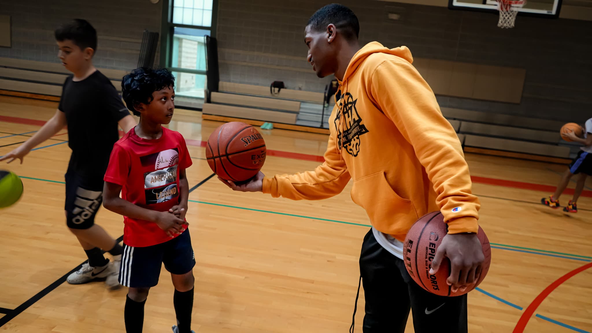 Gold package training session